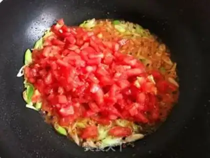 Make Garlic mashed beans step 2