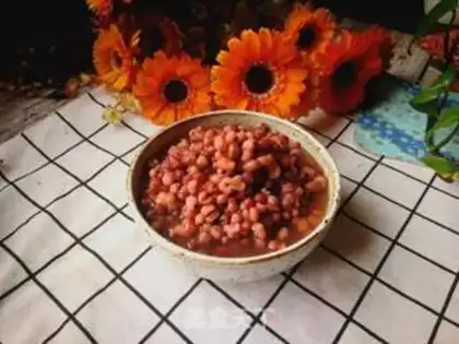 Make Red bean porridge step 6