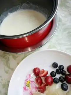 Make A fruit-rich milk ice cream step 3
