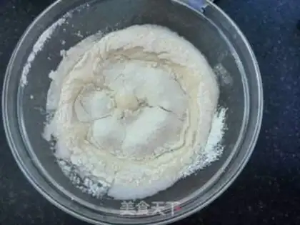 Make Springflower birthday cake step 2