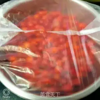 Make Homemade cherry sauce step 4