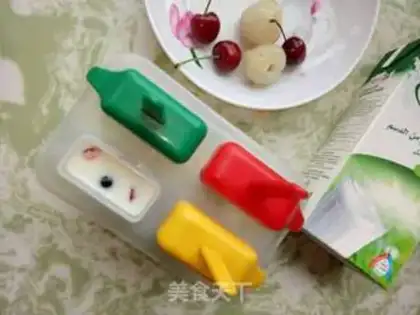 Make A fruit-rich milk ice cream step 6