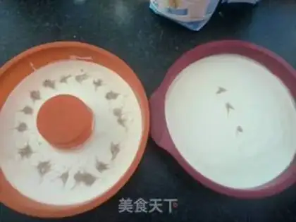 Make Springflower birthday cake step 4