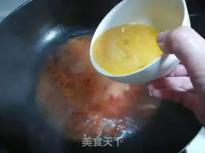 Make Tomato egg soup step 8