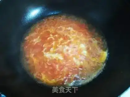 Make Tomato egg soup step 9