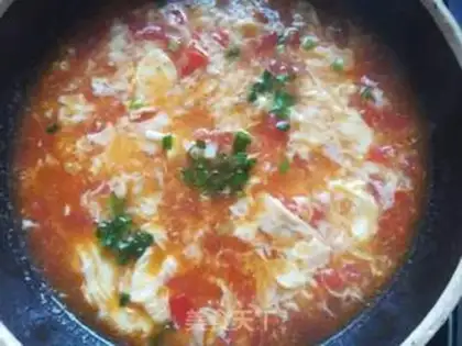 Make Tomato egg soup step 10