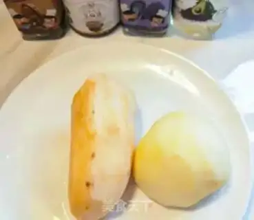 Make A melon apple mud step 0