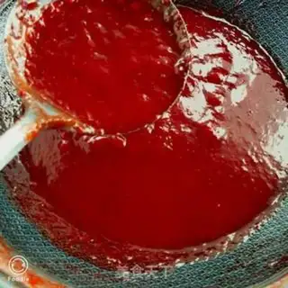 Make Homemade cherry sauce step 10