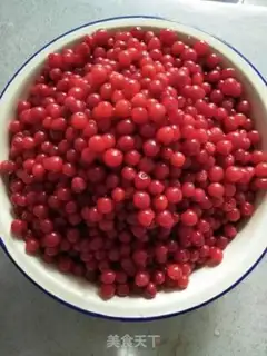Make Homemade cherry jam step 1