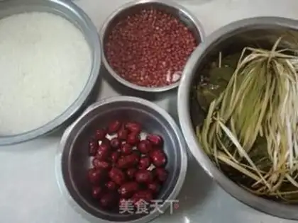 Make Red beans dry dates step 0