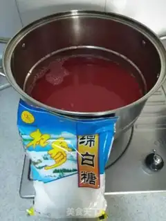 Make Homemade cherry jam step 5