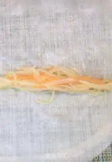 Make Family Spring Roll step 6