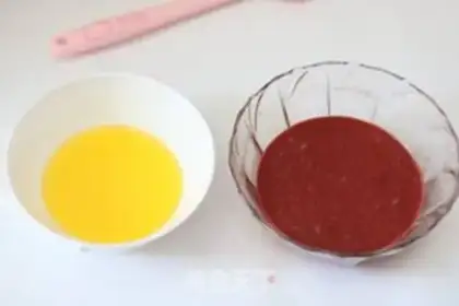 Make Red velvet Madeline kernel cake step 9