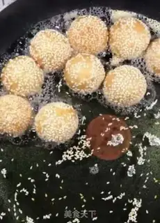 Make Banana sesame ball step 9