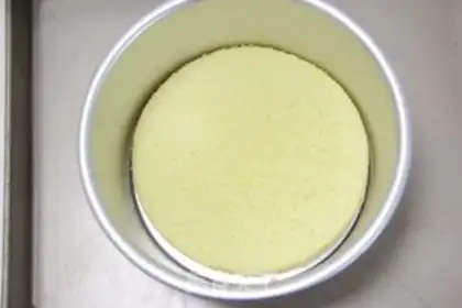 Make Double cheesecake step 9
