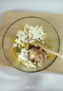 Make Pumpkin cheese chicken pancakes step 5