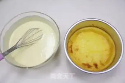Make Double cheesecake step 17