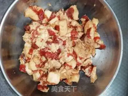 Make Meat dumplings step 1