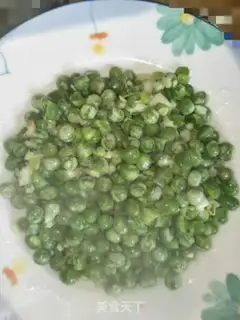 Make Fried peas step 4