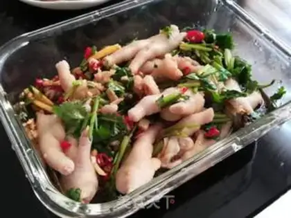 Make Spicy claws step 0