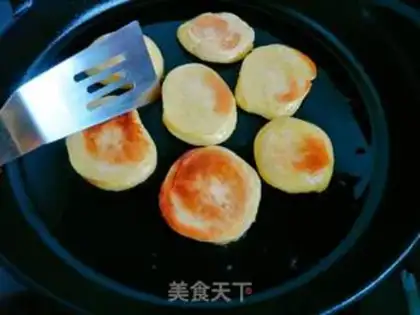 Make A rice eggcake step 4