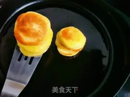 Make A rice eggcake step 5