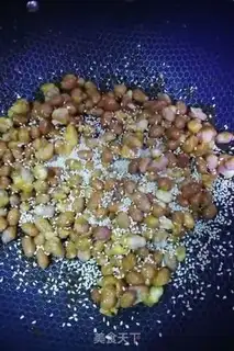 Make Sweet, sweet peanut rice step 9