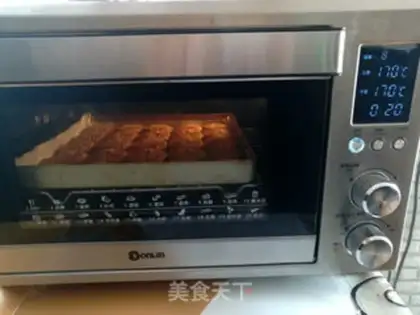 Make Sesame peaches step 9