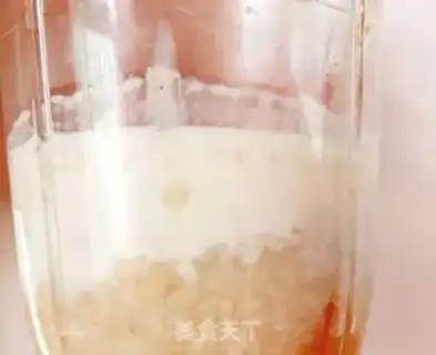 Make Milky pumpkin oatmeal step 2
