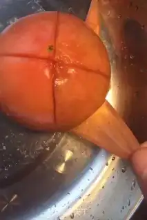 Make Tomato sesame step 0