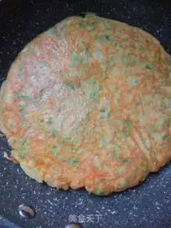 Make Vegetable eggcake step 5