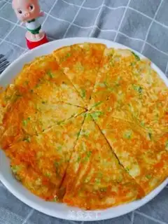 Make Vegetable eggcake step 6