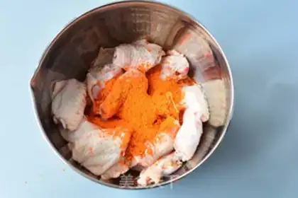 Make Chicken wings in Orleans step 2