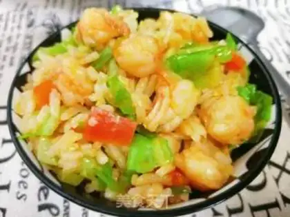 Make Shrimp rice step 9