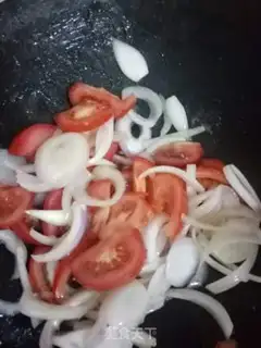 Make Tomato onion meatmeat step 3