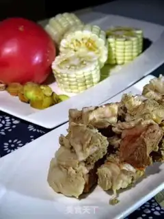 Make The corn ribs are stewed step 0