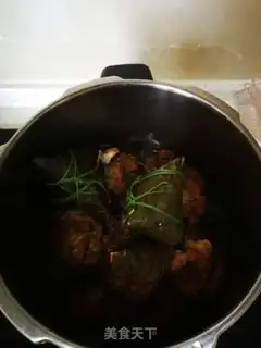 Make The fragrance brown ribs step 8