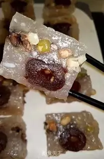 Make Simi dates, bean cake step 8