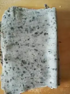 Make Black Sesame Leaf step 1