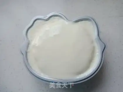 Make Yogurt mousse step 7