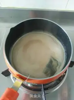 Make Caramel milk tea step 4