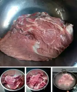 Make Red beef step 0