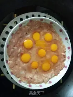 Make Steam in quail eggs step 4