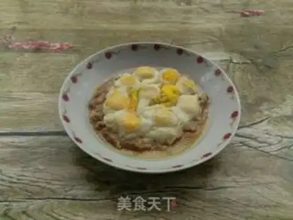 Make Steam in quail eggs step 5