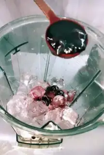 Make Strawberry blueberries step 1