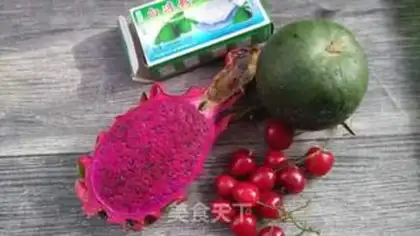 Make Fruit ice powder step 0