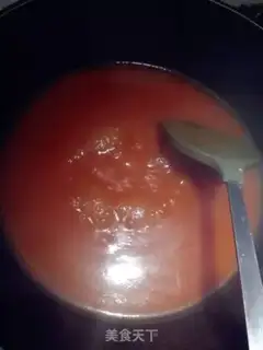Make Tomato sauce and veal step 4