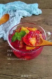 Make Fruit ice powder step 7