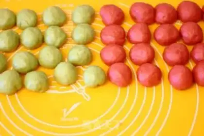 Make Three-colour toast step 13