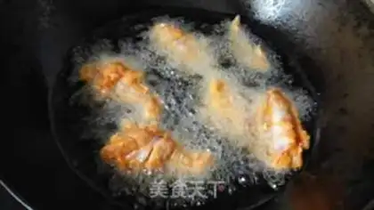 Make Orléans fried chicken wings step 5